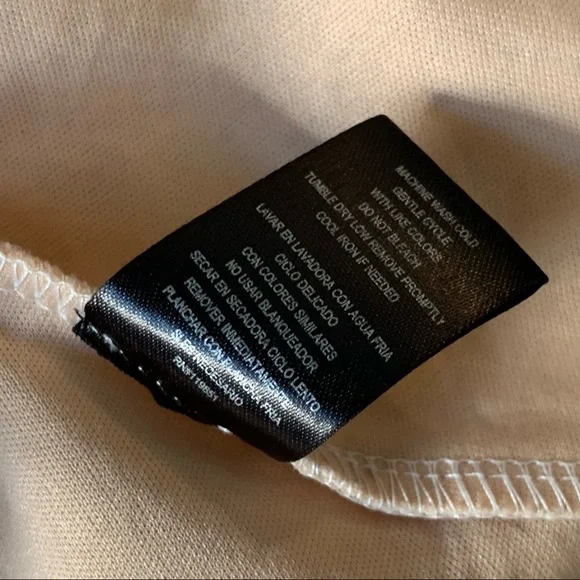 HEARTSOUL Cream Lace Dress Sleeveless Large Fit Flare Light Blush - Picture 10 of 10